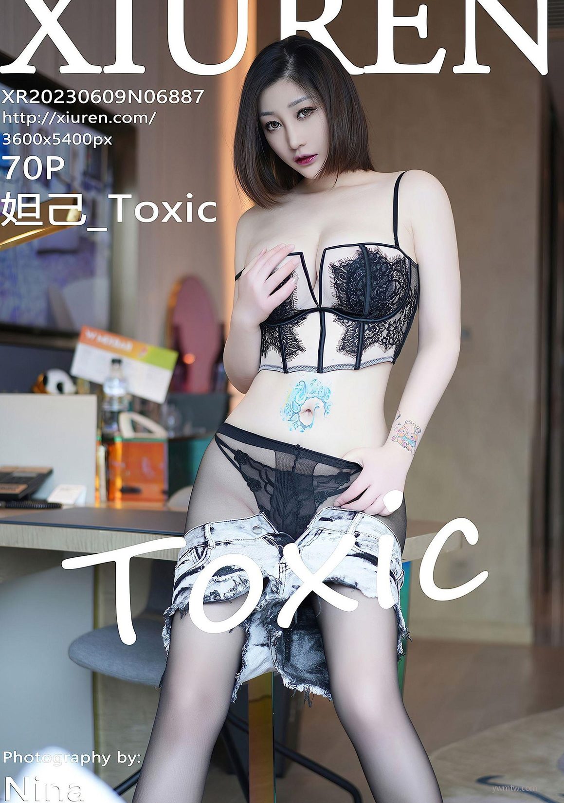 ħɫ˿ @槼 ͸˿ [XIURENӰ] ģ Toxic  ӯ VOL.6887 4ҳ 